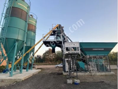 Üstün Teknoloji Kompakt Beton Santrali 30 M3