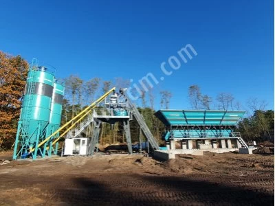 Profesyonel Çözümler 60 M3 Kapasiteli Kompakt Beton Santrali