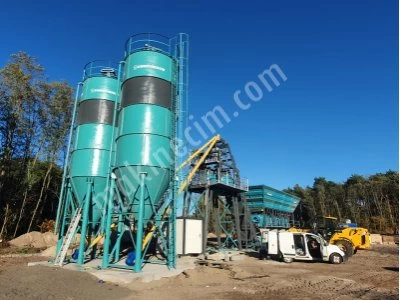 Profesyonel Çözümler 60 M3 Kapasiteli Kompakt Beton Santrali