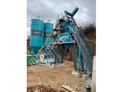 120 M3 Beton Santrali Kompakt Tip Yüksek Standartlarda Üretim