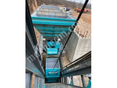 120 M3 Beton Santrali Kompakt Tip Yüksek Standartlarda Üretim