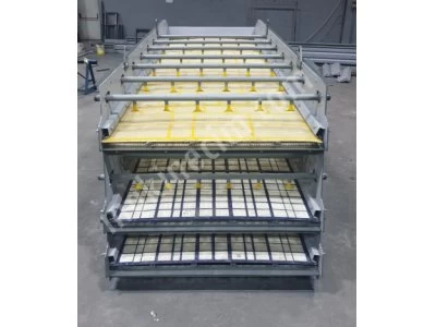 Titreşimli Elek 2000X6000 Mm 192-240 T/S Kapasiteli 2-3-4 Katlı Elek