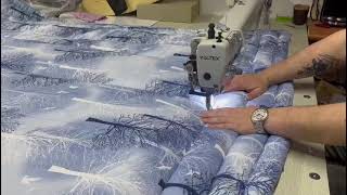 Sıfır Çift Pabuç Yün Yorgan Dikim Makinası, Yorgan Makinası
