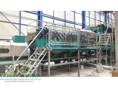 Plastik Geri Dönüşüm Tesisi Plastik Geri Dönüşüm Hattı