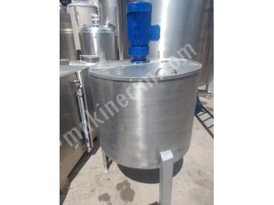 Paslanmaz Krom Deterjan Şampuan Mikseri 450 Litre Kimyasal Mikser