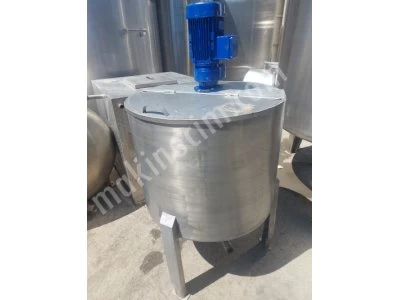 Paslanmaz Krom Deterjan Şampuan Mikseri 450 Litre Kimyasal Mikser