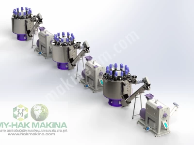Pet Şişe Geri Dönüşüm Hattı 1500-2500-Kg Kapasiteli