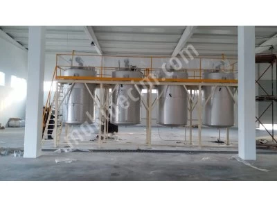 Stainless Steel Liquid Fertilizer Production Tanks