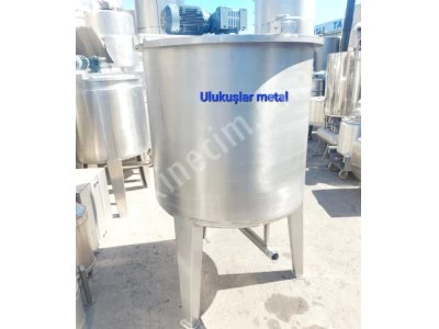 1 M3 Paslanmaz Karıştırıcılı Tank Gıda - Kimya