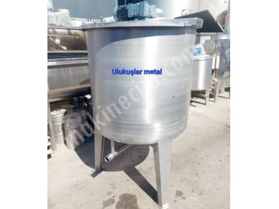 1 M3 Paslanmaz Karıştırıcılı Tank Gıda - Kimya