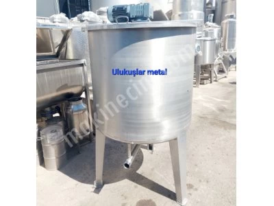 1 M3 Paslanmaz Karıştırıcılı Tank Gıda - Kimya