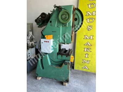 60 Ton Yatarlı Eksantrik Pres Tek Volanlı Hızlı