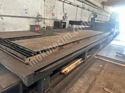 Baykal Marka 3X14 Mt 260 Amper Döner Kafa Cnc Plazma Tezgahı 2020 Model