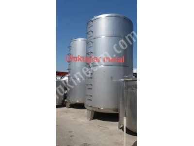 Ayçicek Yağı Tankı Paslanmaz 304 L Yag Depolama Stok Tankı