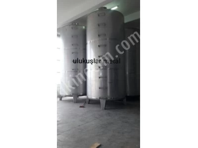 Mısır Yağı Tankı Krom Paslanmaz Depolama Stok Dinlendirme Tankı