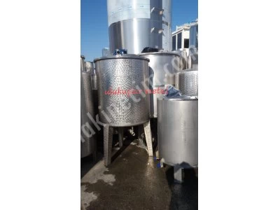 Kimyasal Karıştırma Tankı Deterjan Mikseri Kimya Gıda Tankı