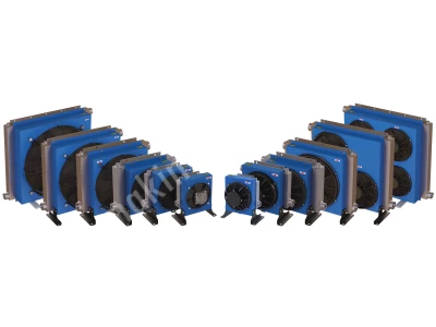 Aluminum Oil Cooling Radiator With Fan