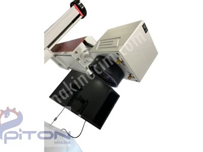 30W Fiber Lazer Markalama Makinesi 2 Yıl Garantili!