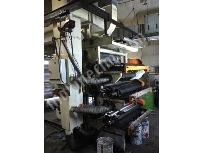 6 Renk Flekso Baskı Makinesi