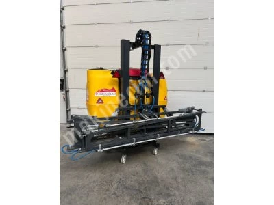 Asılır Tip Avrupa Model Hidrolikli Tarla Pulverizatörü (Mikserli)