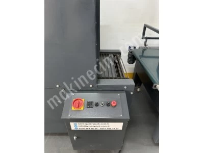 Yeni Gibi Yarı Otomatik Shrink Makinası Isı Tüneli + Poşet Yapıştırma