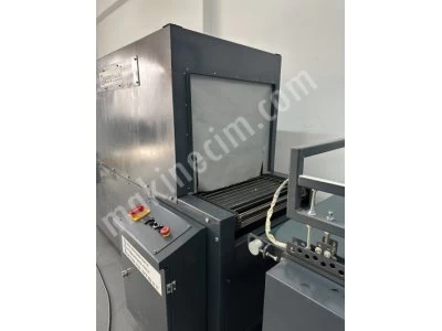 Yeni Gibi Yarı Otomatik Shrink Makinası Isı Tüneli + Poşet Yapıştırma