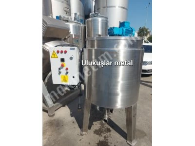 270 Litre Isıtmalı Cıdarlı Karıştırıcılı Mikser Tank Paslanmaz