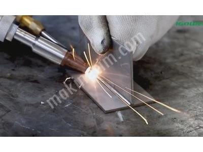 1,5 Kw Fiber Lazer Kaynak Makinesi + Pas Temizleme Özelliği