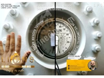 Lpg Tank Tanker Kamyon Seviye Göstergesi Rotogauge Rochester
