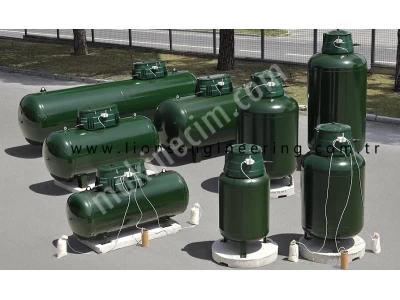 10M3 Lpg Yeraltı Stoklama Tankı