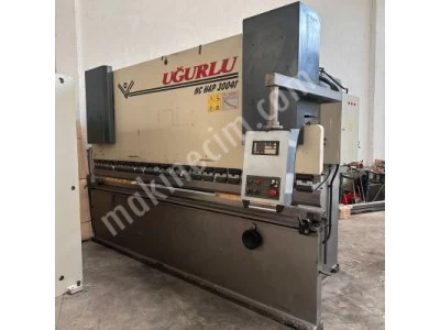 Ugurlu Brand 4 Mt X 300 Ton Nc Hydraulic Press Brake