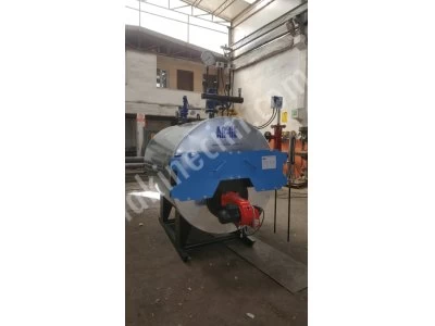 800 Kg/H Sıvı ve Gaz Yakıtlı Gbuhar Kazanı