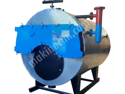 1.000 Kg/H Sıvı ve Gaz Yakıtlı 6 Bar Buhar Kazanı