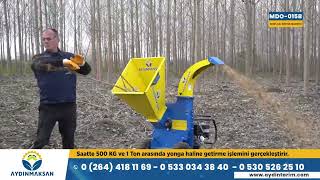 Aydınmaksan Mdo-015B Dal Öğütme Makinasında Dev Kampanya