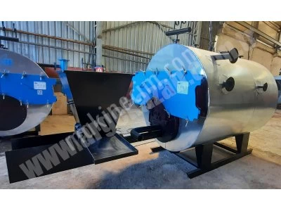 1.250 Kg/H Katı Yakıtlı 6 Bar Otomatik Yüklemeli Buhar Kazanı