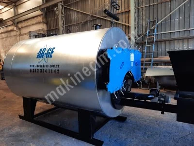 1.250 Kg/H Katı Yakıtlı 6 Bar Otomatik Yüklemeli Buhar Kazanı