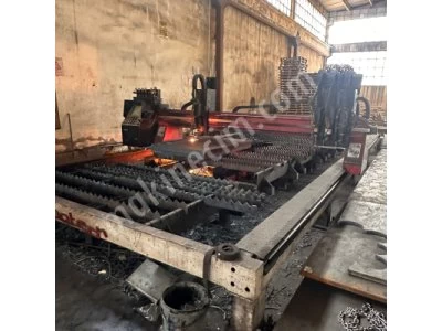 Alfatek Marka 3 X 8 Mt 4 Başlı Oksijen Kesim Tezgahı