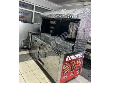 Kokoreç Tezgahı Kokoreç Arabası 2 Metre Özel İmalatlarınız Yapılır