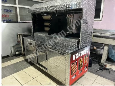 Kokoreç Tezgahı Kokoreç Arabası 2 Metre Özel İmalatlarınız Yapılır