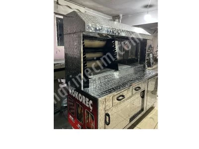 Kokoreç Tezgahı Kokoreç Arabası 2 Metre Özel İmalatlarınız Yapılır