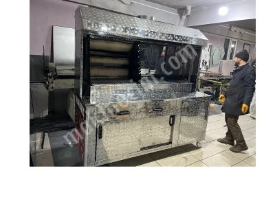 Kokoreç Tezgahı Kokoreç Arabası 2 Metre Özel İmalatlarınız Yapılır