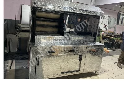 Kokoreç Tezgahı Kokoreç Arabası 2 Metre Özel İmalatlarınız Yapılır