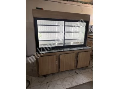 Plazma Şarküteri Sütlük Market Depolu Dolap