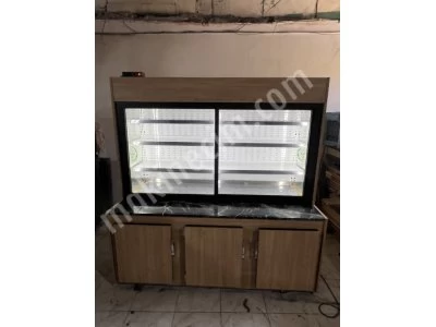 Plazma Şarküteri Sütlük Market Depolu Dolap