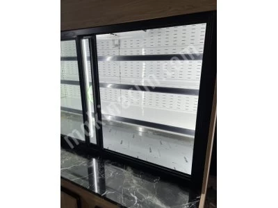 Plazma Şarküteri Sütlük Market Depolu Dolap