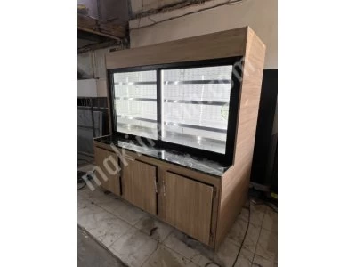 Plazma Şarküteri Sütlük Market Depolu Dolap