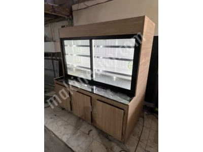 Plazma Şarküteri Sütlük Market Depolu Dolap