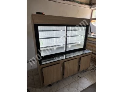 Plazma Şarküteri Sütlük Market Depolu Dolap