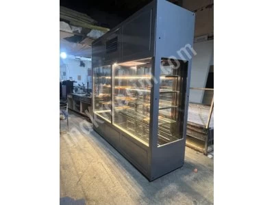 Pastane Ekler Kuru Pasta Yaş Pasta Tatlı Çikolata Kule Cephe Dolabı