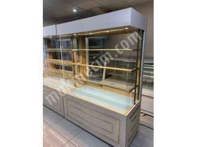 Ekmeklik Kuru Yaş Pasta Dolabı Kule Ekmek Vitrini